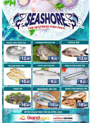Seafood Sunday - Grand Mall Sharjah