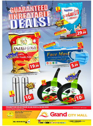 Guaranteed Unbeatable Deals - Grand City Mall