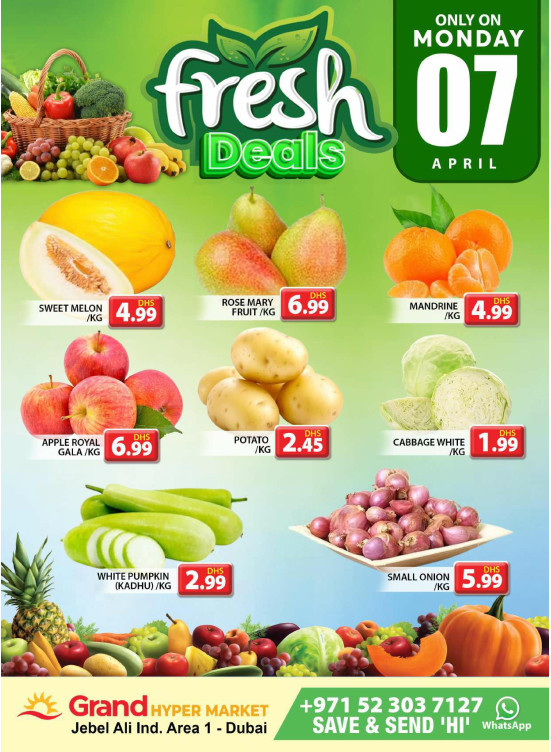 Fresh Deals - Grand Hypermarket Jebel Ali