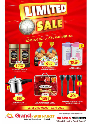Limited Sale - Grand Hypermarket Jebel Ali