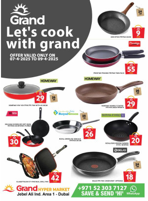 Let's Cook With Grand - Grand Hypermarket Jebel Ali