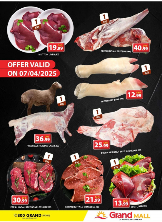 Meat Monday - Grand Mall Sharjah