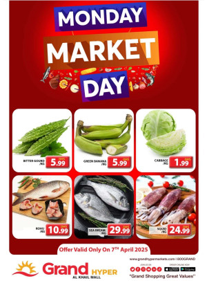 Monday Market Day - Grand Hyper Al Khail Mall