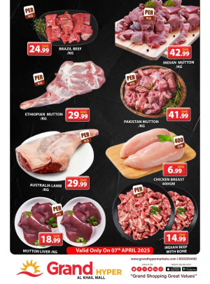 Meat Monday - Grand Hyper Al Khail Mall