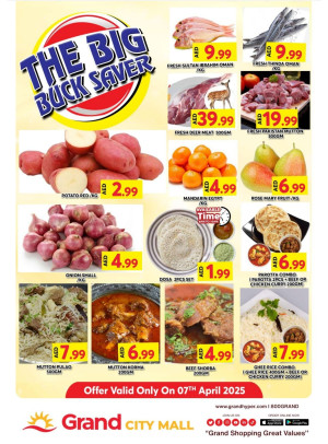 The Big Buck Saver - Grand City Mall