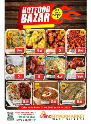 Hotfood Bazar - Wasl Village, Dubai