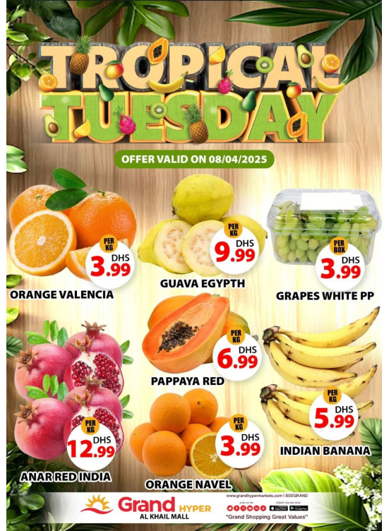Fruitilicious Tuesday - Grand Hyper Al Khail Mall