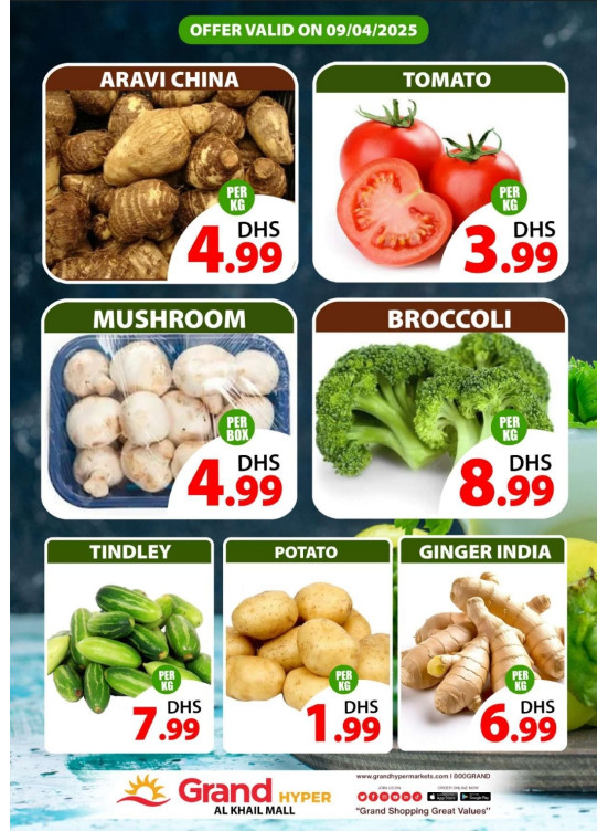 Veggie Wednesday - Grand Hyper Al khail Mall