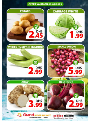 Veggie Wednesday - Grand Hypermarket Jebel Ali