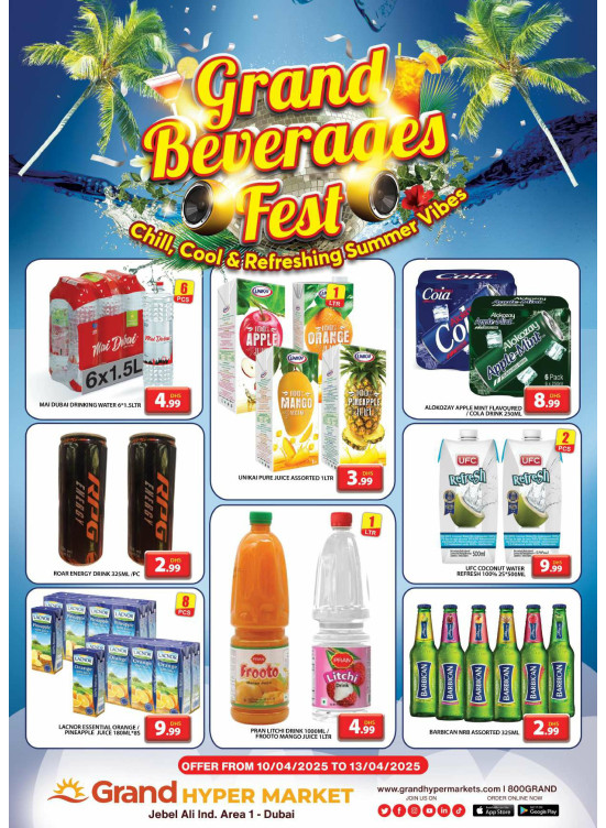 Grand Beverages Feast - Wasl Village, Dubai