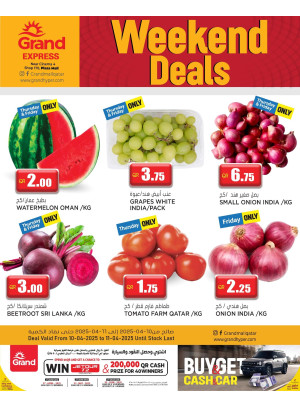 Weekend Deals - Plaza Mall, Asian Town