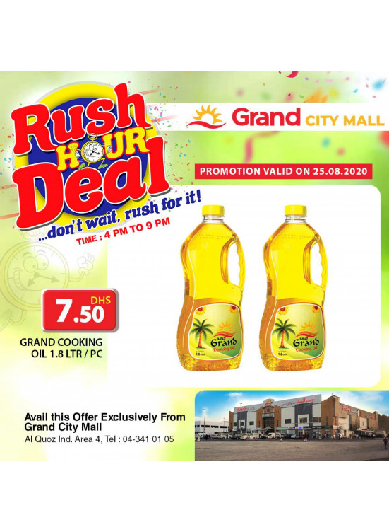 Rush Hour Deal - Grand City Mall