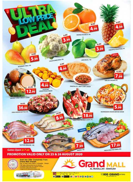 Ultra Low Price Deal - Grand Mall Sharjah