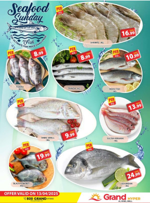 Seafood Sunday - Grand Hyper Al Khail Mall