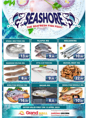 Seafood Sunday - Grand Mall Sharjah