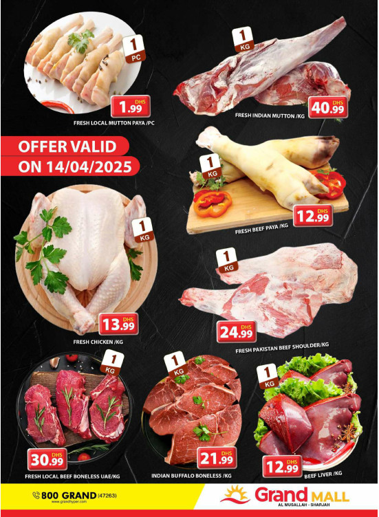 Meat Monday - Grand Mall Sharjah