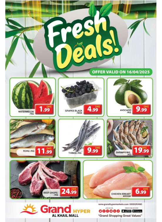 Fresh Deals - Grand Hyper Al Khail Mall