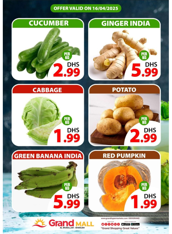 Veggie Wednesday - Grand Mall Sharjah