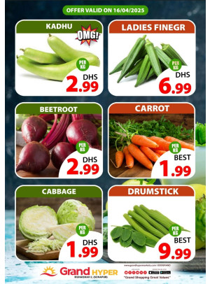 Veggie Wednesday - Grand Hyper Muhaisnah