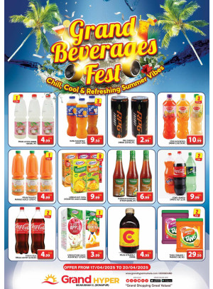 Grand Beverages Feast - Grand Hyper Muhaisnah