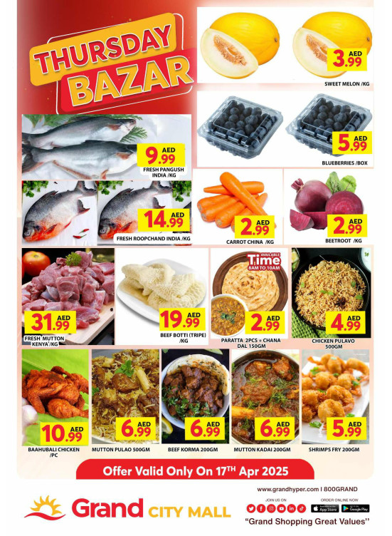 Thursday Bazar - Grand City Mall