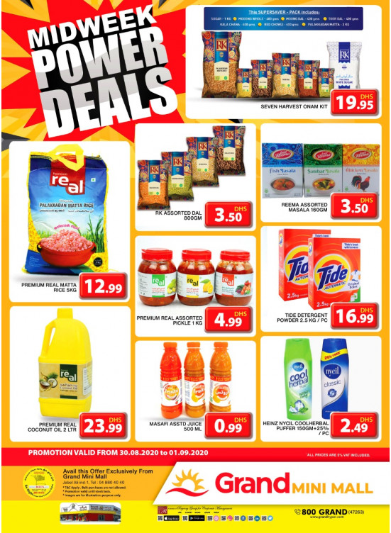 Midweek Power Deals - Grand Mini Mall