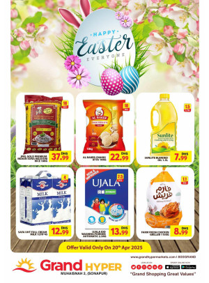 Happy Easter Deals - Grand Hyper Muhaisnah