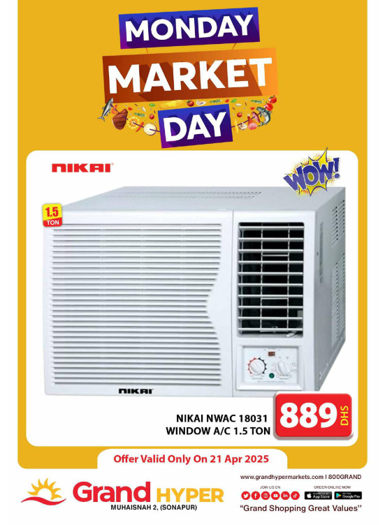 Monday Market Day - Grand Hyper Muhaisnah