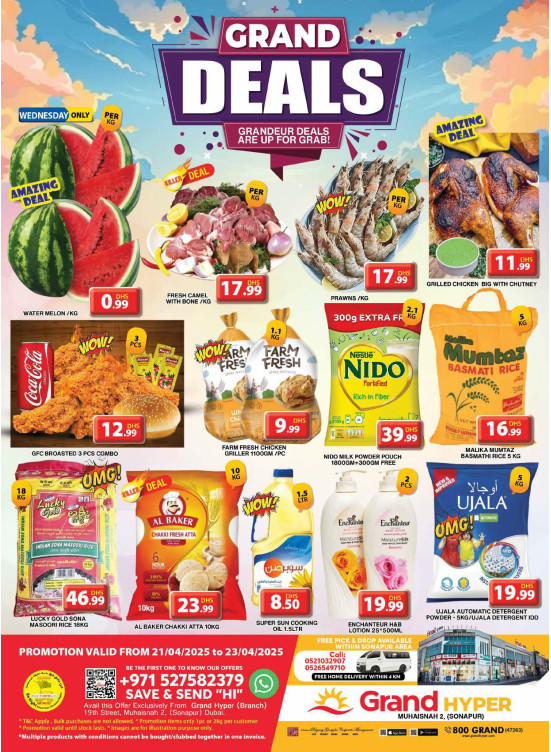 Midweek Deals - Grand Hyper Muhaisnah