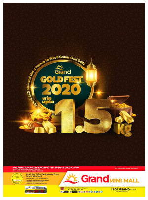 Gold Fest 2020 - Grand Mini Mall