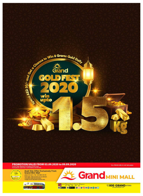 Gold Fest 2020 - Grand Mini Mall