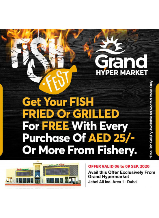 Fish Fest - Grand Hypermarket Jebel Ali