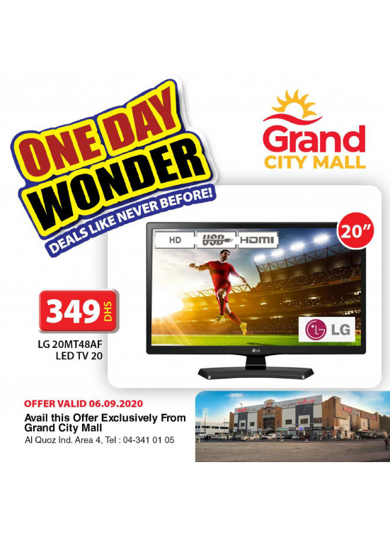 One Day Wonder - Grand City Mall
