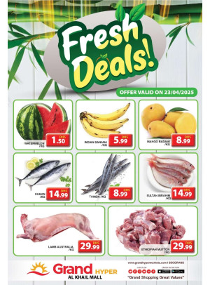 Fresh Deals - Grand Hyper Al Khail Mall