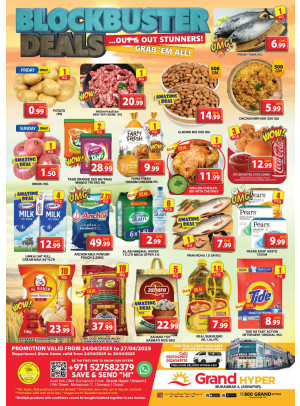 Weekend Deals - Grand Hyper Muhaisnah