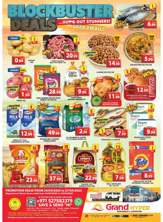 Weekend Deals - Grand Hyper Muhaisnah