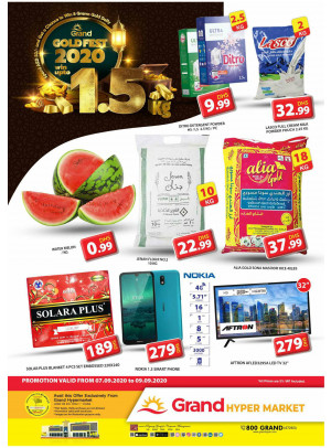 Gold Fest 2020 - Grand Hypermarket Jebel Ali