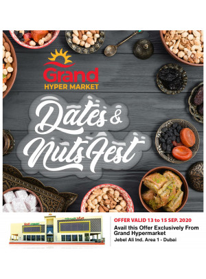 Dates & Nuts Fest - Grand Hypermarket Jebel Ali