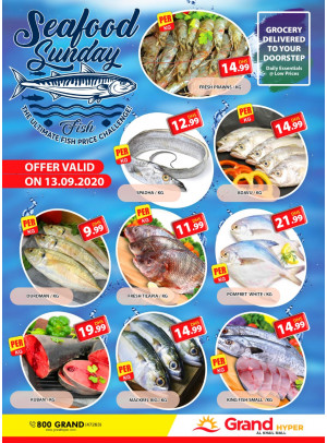 Seafood Sunday - Grand Hyper Al Khail Mall