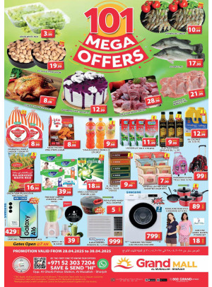 Midweek Deals Grand - Grand Mall Sharjah