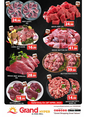 Meat Monday - Grand Hyper Al Khail Mall