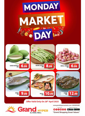 Monday Market Day - Grand Hyper Al Khail Mall