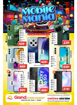 Mobile Mania - Grand Hypermarket Jebel Ali