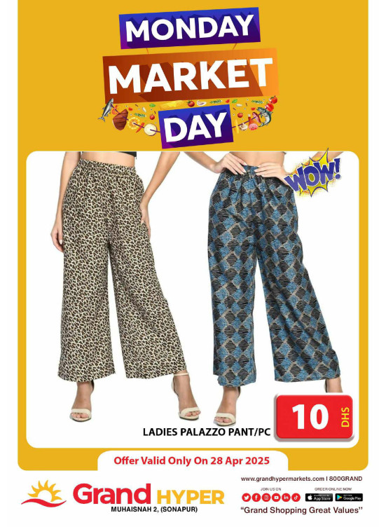 Monday Market Day - Grand Hyper Muhaisnah