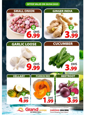Veggie Wednesday - Grand Hyper Al khail Mall