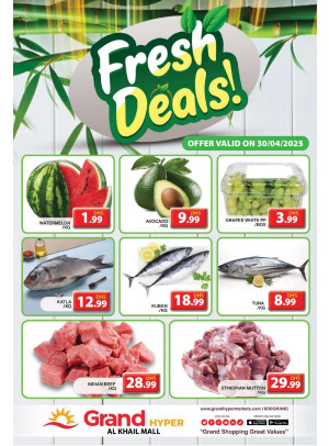 Fresh Deals - Grand Hyper Al Khail Mall