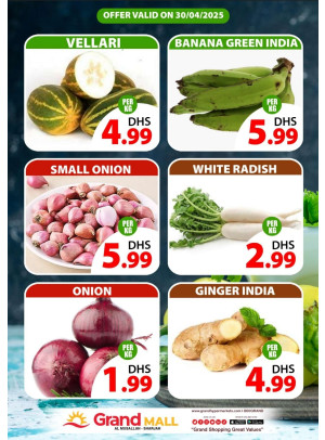 Veggie Wednesday - Grand Mall Sharjah