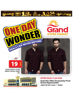 One Day Wonder - Grand Hypermarket Jebel Ali
