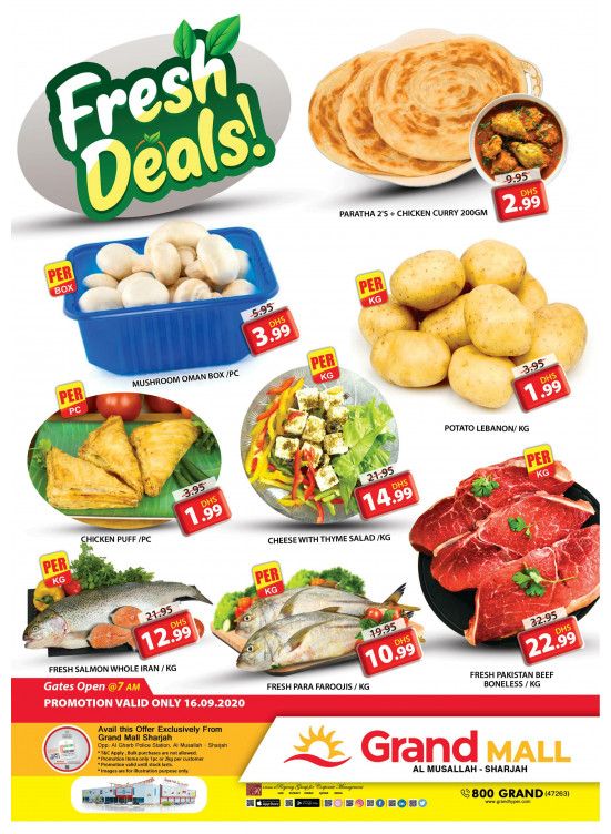 Fresh Deals - Grand Mall Sharjah