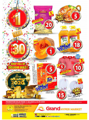 Gold Fest 2020 - Grand Hypermarket Jebel Ali